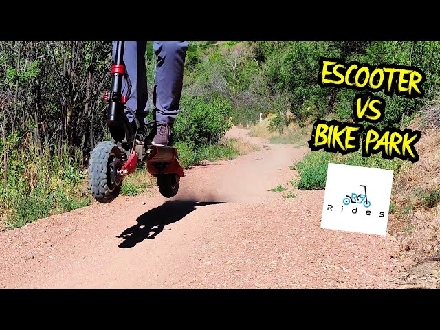 Taking My Electric Scooter to the Local Bike Park!