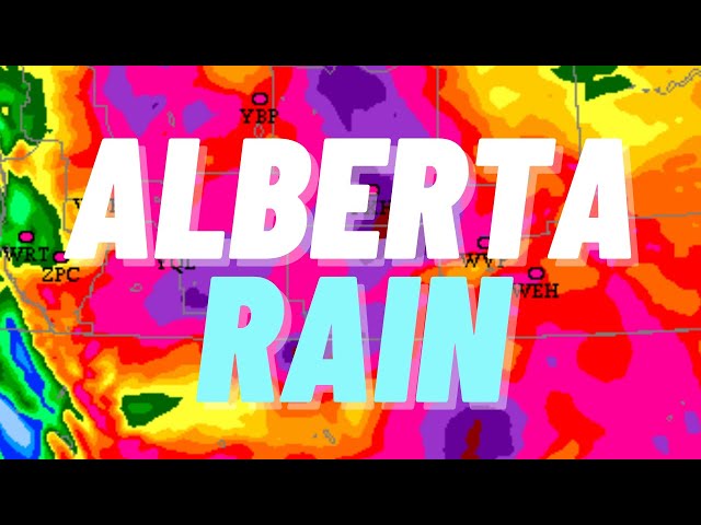 Alberta RAIN event - How much does it help the drought?