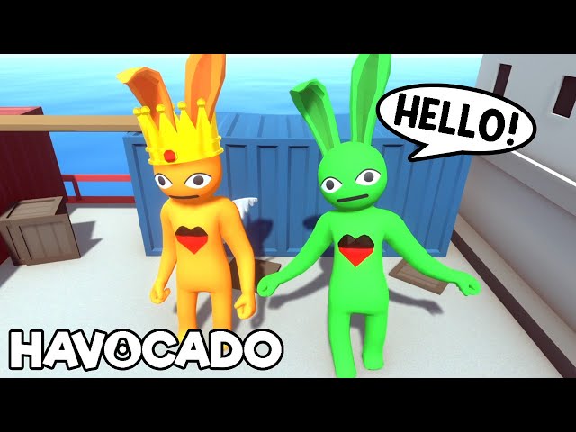 Two Giant Ragdoll Bunnies - Havocado Gameplay