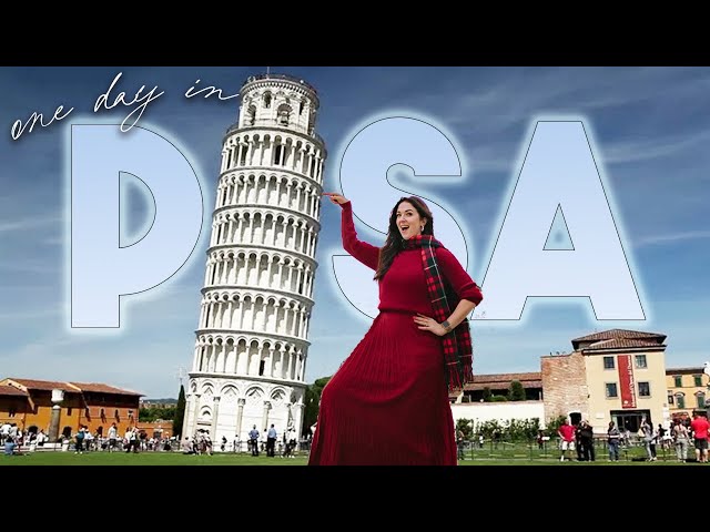 PISA Italy Day Trip Vlog! Easiest DIY Livorno Port Excursion