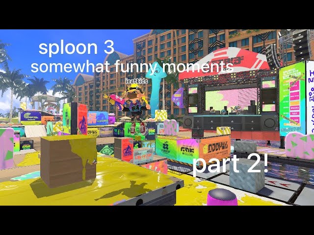 Splatoon 3 somewhat funny moments (part 2!) // a compilation