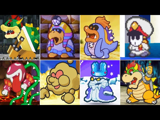 Paper Mario 64 - All Chapter Bosses (No Damage)