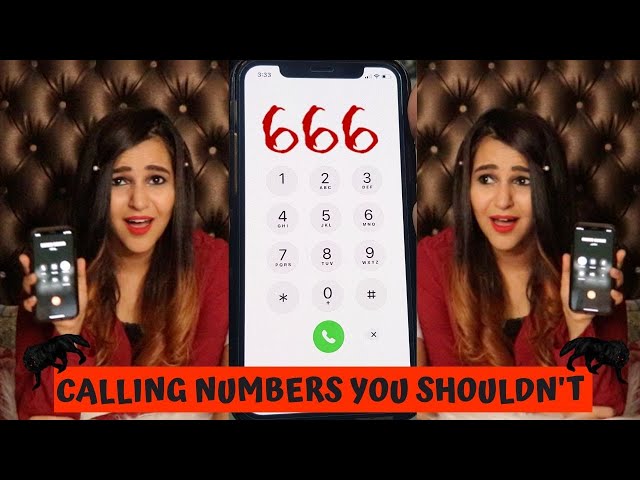 Calling SCARY Numbers You Should Never Call at 12 AM !!
