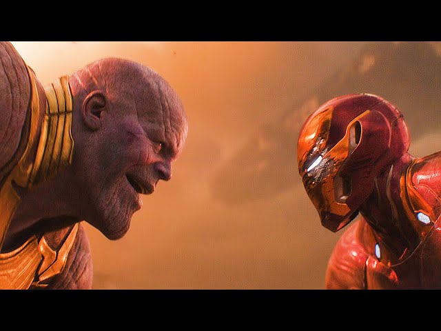 타노스 vs 아이언맨 전투 장면 | 어벤져스: 인피니티 워 (Avengers: Infinity War, 2018) [4K]