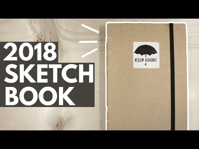Homemade Sketchbook Tour // 2018