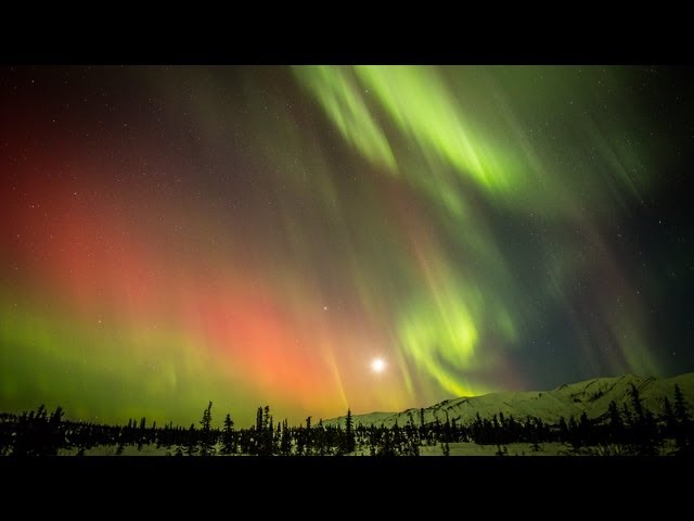HD Northern Lights timelapse, Eureka, Alaska March 2013