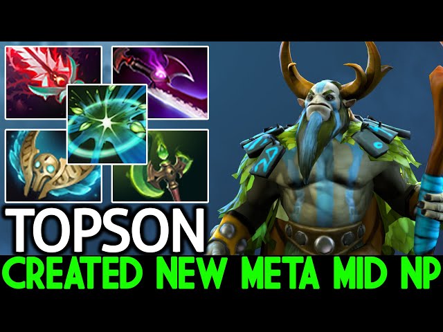 TOPSON [Nature's Prophet] New Meta Mid NP No Mercy 26 Kills Dota 2