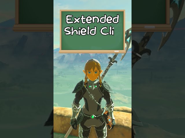 Extended Shield Clip 101 | Breath of the Wild Glitches