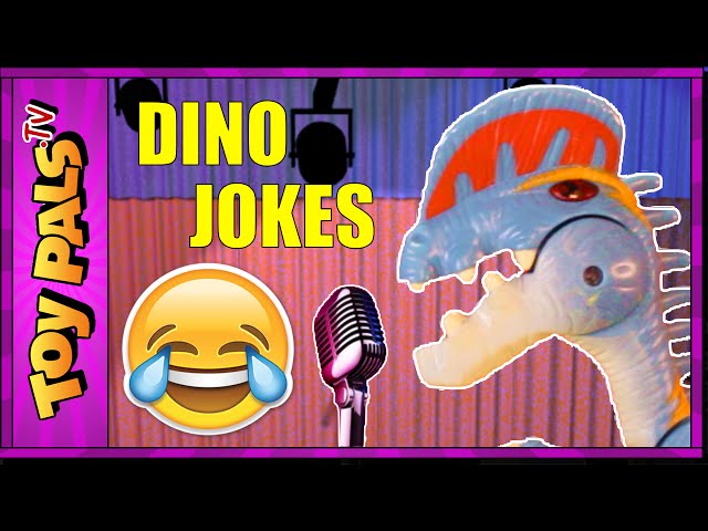 Funny DINOSAUR JOKES for Kids at the Dinosaur Comedy Club