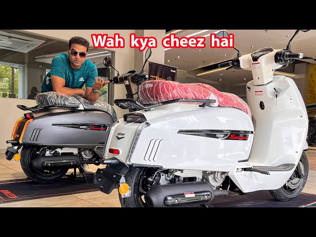 Retro modern luxury sixties 300i scooter now in india from benelli - King Indian