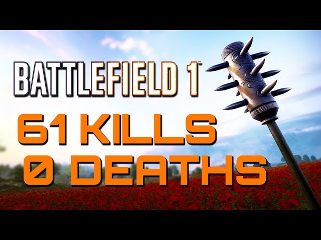 Battlefield 1: 61 Kills 0 Deaths - They Shall Not Pass DLC (PS4 PRO Multiplayer Gameplay)