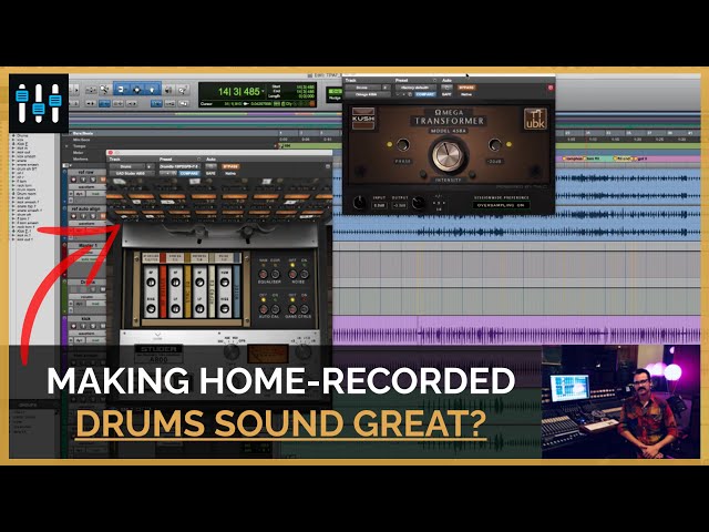 Drum Buss Processing: Mixing Home-Recorded Drums (Without Samples)