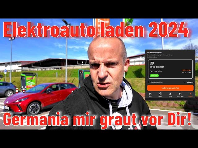 Elektroauto laden 2024: Germania, mir graut vor dir!