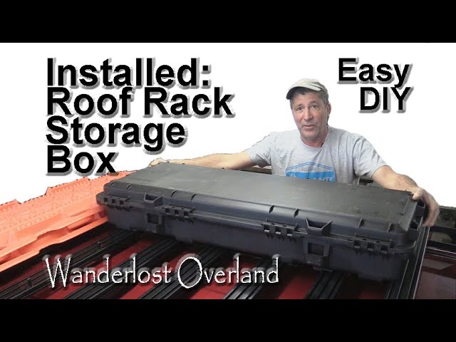 How To- Waterproof Rooftop Storage Boxes Securely Mounted On A Roof Rack