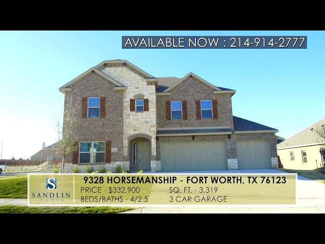 Sandlin Homes - 9328 Horsemanship Fort Worth, TX 76123