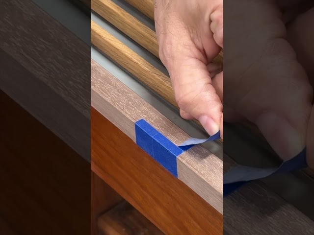 Protect those fibers so the glue has something to bind to #woodworking #joinery #handtools
