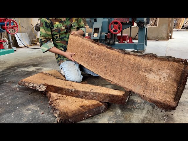 Utilizing Discarded Coconut Tree Wood To Create A Wonderful Fancy Tea Table Set // Woodworking Pro