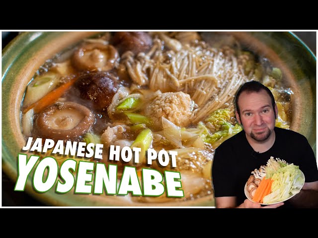 Easy Japanese Hot Pot Recipe | How to Make Yosenabe