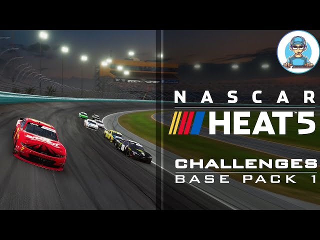 Nascar Heat 5 || Base Pack Challenge 1 || 4k