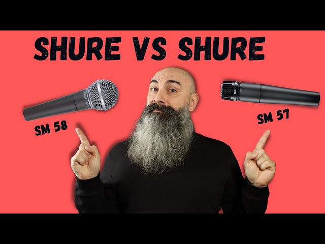 Shure SM58 VS. Shure SM57: Best Cheap Podcast Microphones?