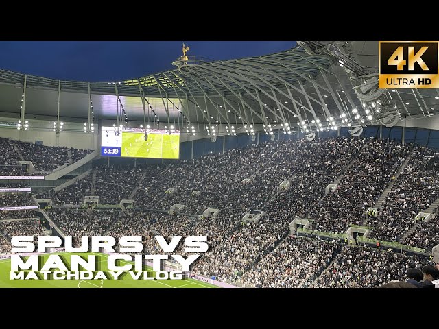 Spurs’s Champions League Hopes End In Strange Atmosphere | Tottenham vs Man City Matchday VLOG [4K]