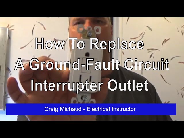 How to Replace a GFCI outlet
