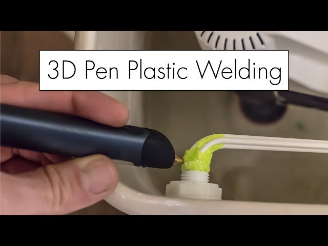 5 Minute Fix : Plastic Welding with 3D Pens