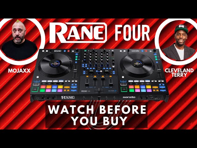 Rane Four DJ Controller In Depth Review w/ InMusicBrand's Jake Hill, Mojaxx & Cleveland Terry