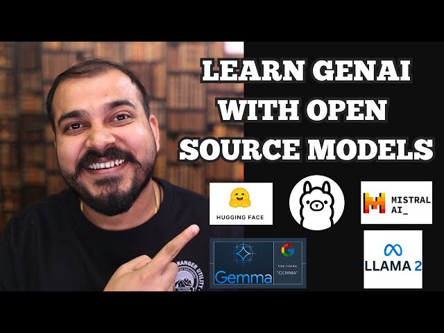 Can We Learn Generative AI With Open Source Models- All Alternatives To Open AI Paid API's
