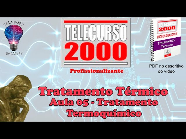 Telecurso 2000 - Tratamento Térmico - 05 Tratamento termoquímico