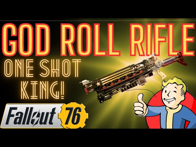 BEAST God Roll Rifle!! | Fallout 76