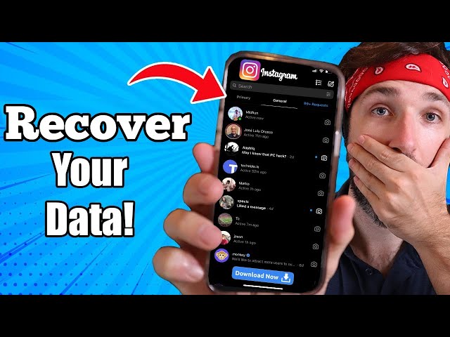 Recover Instagram Deleted Messages
