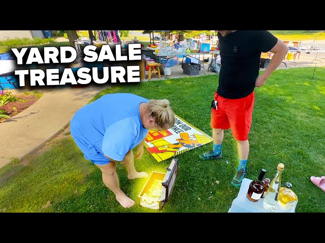 I've Never Been to A Yard Sale Like This...