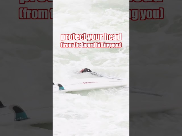 What happens during a surfing wipeout