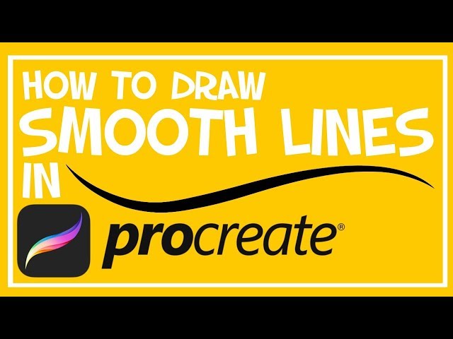 How To Draw Smooth Lines in Procreate