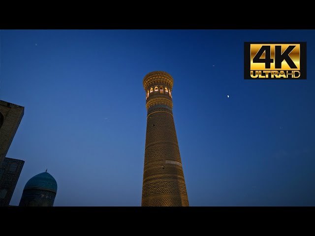 Peaceful Music On Uzbekistan Tower for 8 HOURS | 4K
