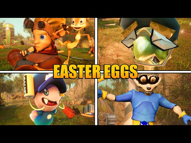 Ratchet & Clank Rift Apart PS5™ All RYNO 8 Easter Eggs & Secrets (Sly Cooper, Jak & Daxter)