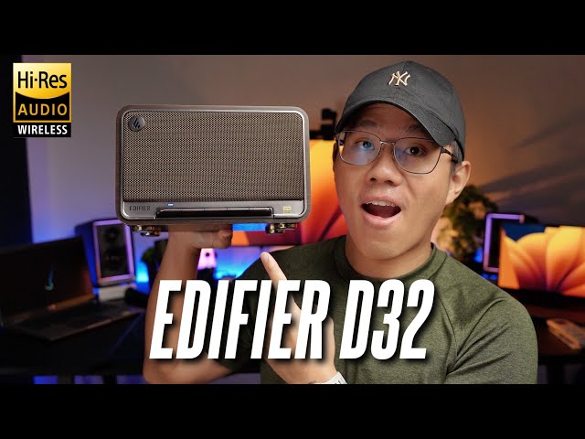 Beautiful and LOUD Retro Speakers! Edifier D32 Review!