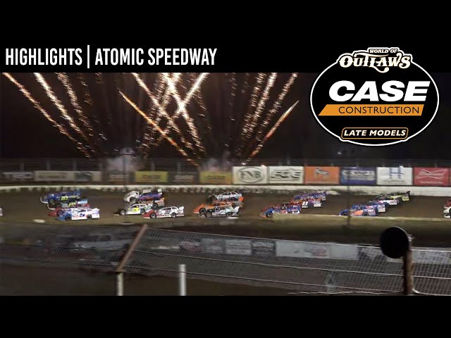 World of Outlaws CASE Late Models | Atomic Speedway | September 29th | HIGHLIGHTS