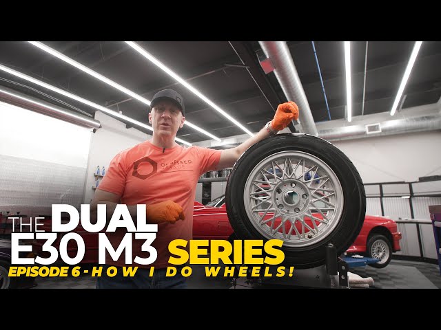 How I Dress Tires and Coat Wheels | The Dual E30 M3 Detailing Series