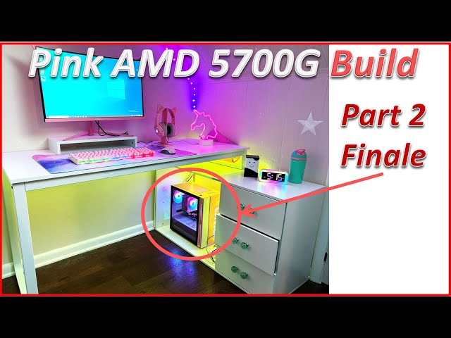 Pink AMD Computer Build, Part 2