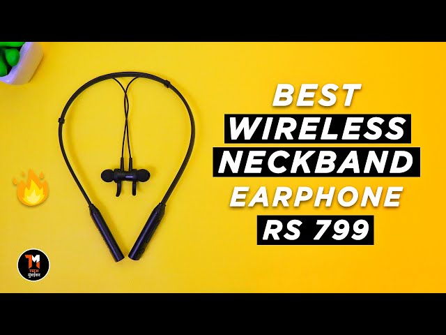 Best Budget Wireless Neckband in Rs 799 | SCREEM TOKIO Wireless EARPHONES - Unboxing and Review!🔥