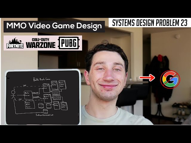 23: Multiplayer Battle Royal Video Game | Systems Design Interview Questions With Ex-Google SWE