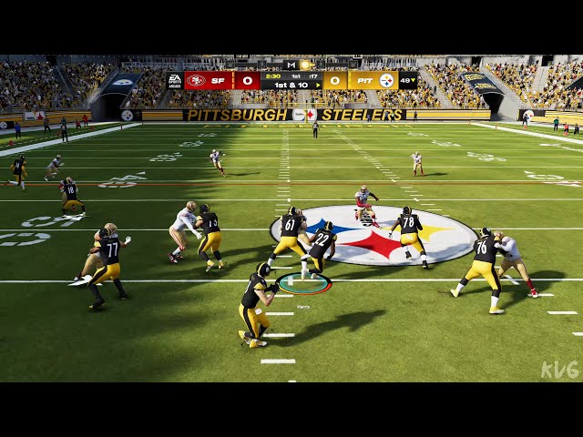 Madden NFL 24 - San Francisco 49ers vs Pittsburgh Steelers - Gameplay (PS5 UHD) [4K60FPS]