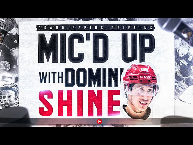 Dominik Shine Mic'd Up | Griffins Youth Hockey Camp 2022