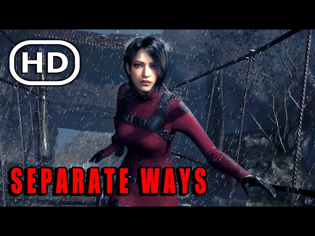 Ada Wong In Original Costume - All Cutscenes (Resident Evil 4 Separate Ways DLC) 4K Ultra HD