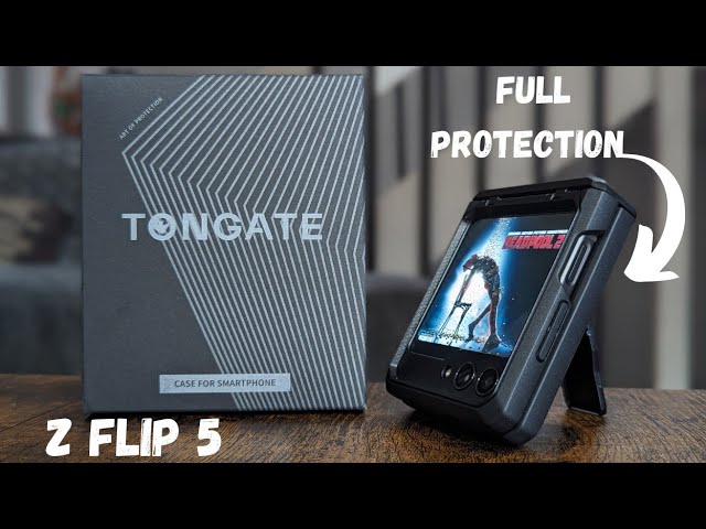 SAMSUNG GALAXY Z FLIP 5 CASE REVIEW: TONGATE FULL BODY PROTECTION!
