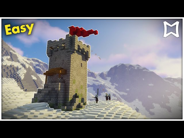 ► Minecraft Medieval Watchtower Survival Tutorial! (EASY)