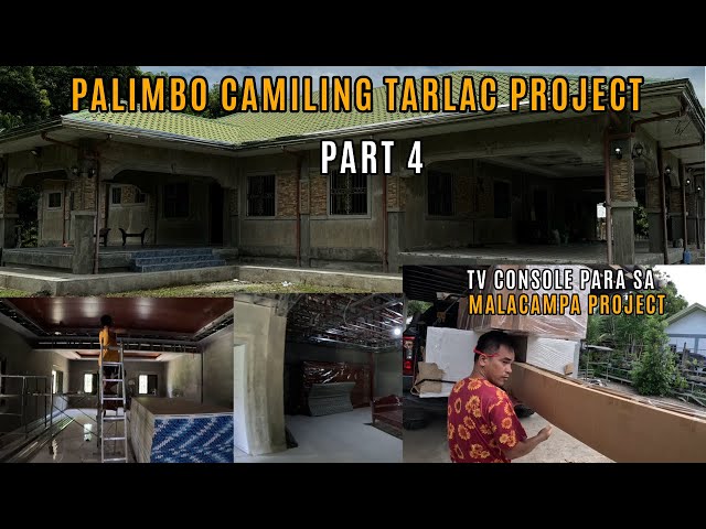 PALIMBO CAMILING TARLAC PROJECT PART 4 / TV CONSOLE PARA SA MALACAMPA PROJECT