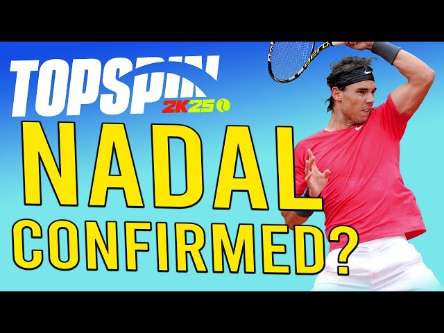TOPSPIN 2K25: BIG LEAKS! Nadal to be confirmed?